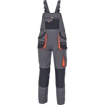 montérky FF HANS lacl kalhoty šedá/antracit - v.58