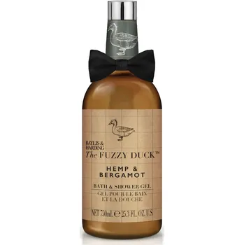 Koupelová pěna Baylis & Harding The Fuzzy Duck Hemp & Bergamot koupelový a sprchový gel pro muže 750 ml