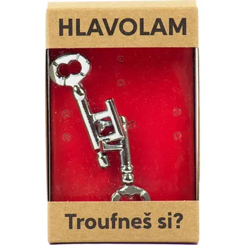 Hlavolam Kovový hlavolam - stříbrné klíče