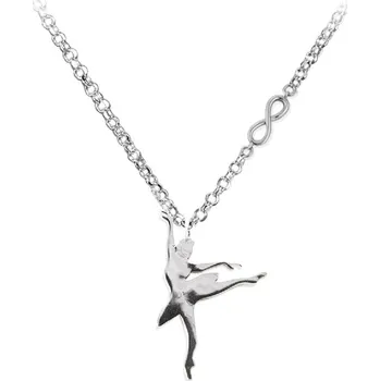 Přívěsek Mikelart,Stříbrný přívěsek Baletkou navždy 027PS,stříbro 925/1000