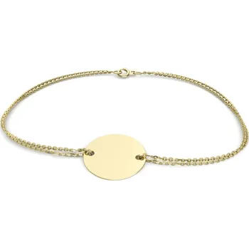 Náramek SOLUNA Noblesní zlatý náramek UNICUM ze žlutého zlata DÉLKA NÁRAMKU: 16