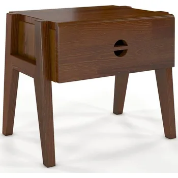 Noční stolek Noční stolek borovice - Radom Odstín moření: Ořech