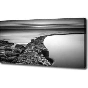 Obraz Foto obraz na plátně do obýváku Kamenná pláž