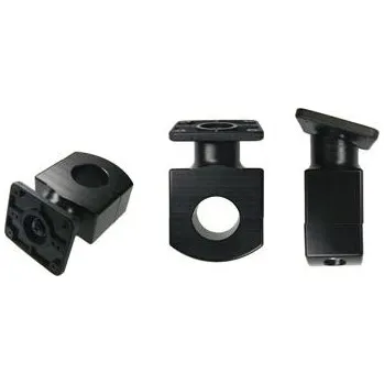 Brodit objímka na řídítka kola nebo motorky, kruhový profil, průměr 26mm, AMPS otvory