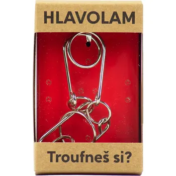 Hlavolam Kovový hlavolam - dvě spirály