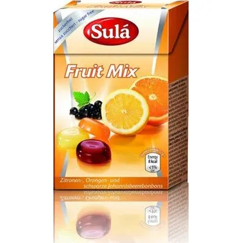 Bonbon Sulá Bonbóny bez cukru Latte Macchiatto 44g Fruit Mix 44g