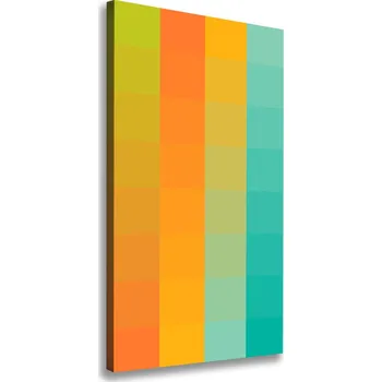 Obraz Vertikální Foto obraz na plátně Barevné čtverce
