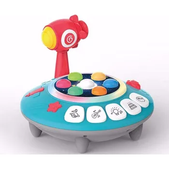 Hračka pro nejmenší Dětská zatloukačka Užijte si zvuky Vesmírná loď