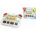 Hudební nástroj pro děti ABC Pianko se zvířátky bílé/červené