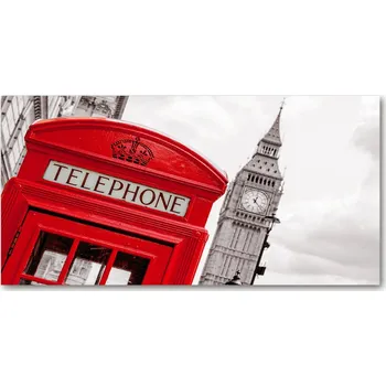 Obraz Foto-obrah sklo tvrzené Telefonní budka