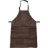 Kuchyňská zástěra Old West Kožená zástěra pro milovníky grilování tmavě hnědá