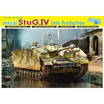 Plastikový model Dragon Models Sd.Kfz.167 StuG.IV Late Production Smart Kit 1:35