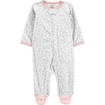 Kojenecký overall Carter's Sleep & Play overal Leopard šedý 56
