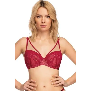 Podprsenka Dámská podprsenka CASILDA červená Červená 75A
