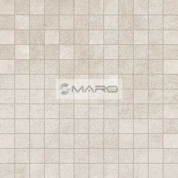 Obklad Ragno Roots Mozaika Beige Mosaico 30 x 30 cm, rektifikovaná, matná, CleanOut, R8PQ