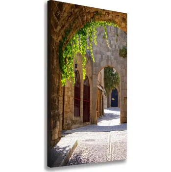 Obraz Vertikální Foto obraz na plátně Hezké uličky