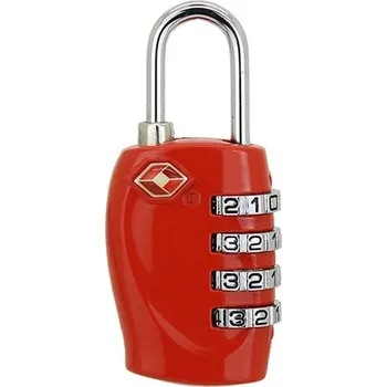 Visací zámek KUFRYPLUS TSA zámek TL112 červený