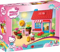 Androni Giocattoli Unico Plus 8696-00HK Hello Kitty zahradní domek 75 dílků