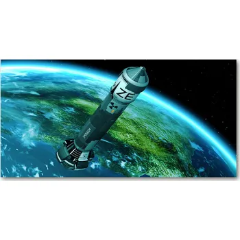 Obraz Foto-obraz fotografie na skle Nukleární raketa