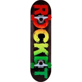 Skateboard Skateboard ROCKET Rasta Fade 8" | RASTA