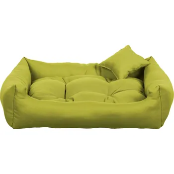 Pelíšek pro psa BOHO obdélníkový pelech pro psa, světle zelený - 65 cm x 55 cm