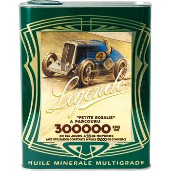 Auto-moto YACCO motorový olej minerální LEGENDE SAE 30 2l