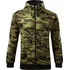Pánská mikina Malfini Camo Zipper C19 Camouflage Green