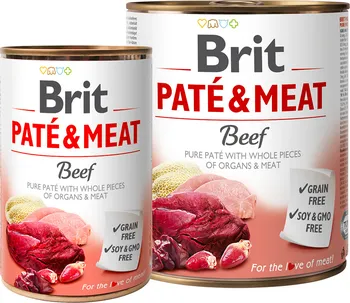 Krmivo pro psa Brit Paté & Meat Beef 800 g