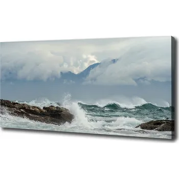 Obraz Foto obraz na plátně Rozbouřené moře