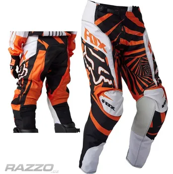 Sportovní oblečení Dětské kalhoty na motokros FOX 180 Pant Youth GOAT Orange Flame 2023 Kids 26