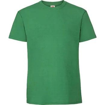 Fruit of the Loom Pánské triko 61-422-0 Kelly Green XL