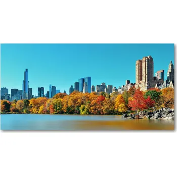 Obraz Foto obraz skleněný horizontální New York podzim