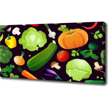 Obraz Foto obraz canvas Barevná zelenina