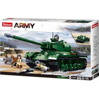 ostatní stavebnice Stavebnice TĚŽKÝ TANK IS-2 2v1