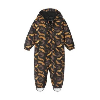 Kojenecká kombinéza Reima Puhuri černá 98