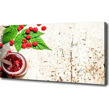 Obraz Foto obraz tištěný na plátně Malinový džem
