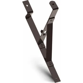 Držák sněhové zábrany Eurovent FIX METAL PANEL Barva: 8019 - hnědá