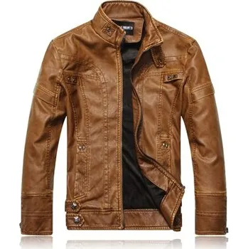 Pánská softshellová bunda Kožená pánská bunda na motorku bez kapuce Barva: Žlutá, Velikost: M