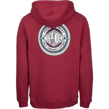 Pánská mikina INDEPENDENT mikina - Eternal Hood Maroon (MAROON) velikost: M