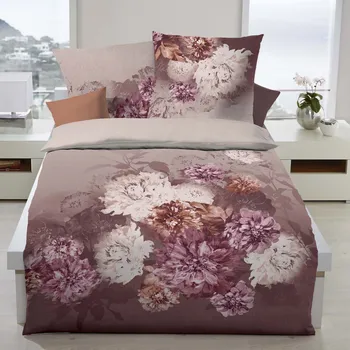 Povlečení Kaeppel | Povlečení Flamenco bordó, 140x200, 70x90 makosatén