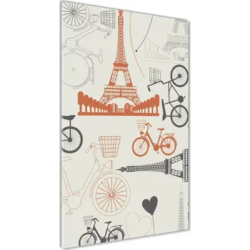 Obraz Vertikální Fotoobraz na skle Symbole Francie