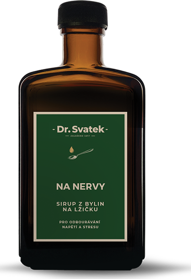 Dr. Svatek SIRUP Z BYLIN NA LŽIČKU NA NERVY 250 ml
