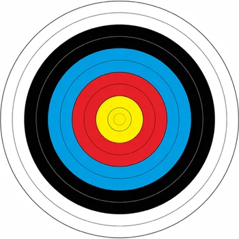 Lukostřelba YATE Terč 60 cm speciální papír+ nylon sada 10 ks