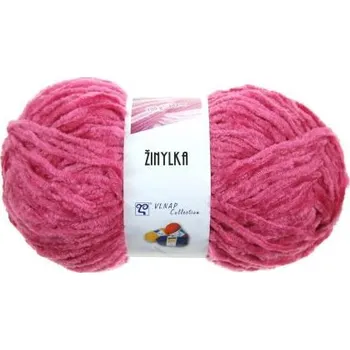 Příze Pletací příze ŽINYLKA - růžová > 100 gramů (do vyprodání zásob)