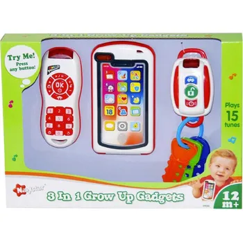 Hračka pro nejmenší Navystar Moje první vybavení set klíče od auta s mobilem 3v1
