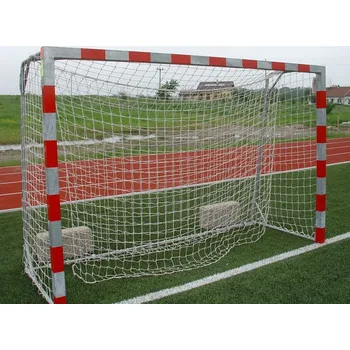 Síť k brance Síť na házenou STANDARD, PP 3mm, bílá, 3 mm PP, 100 mm, Bílá, Házená, Skladem