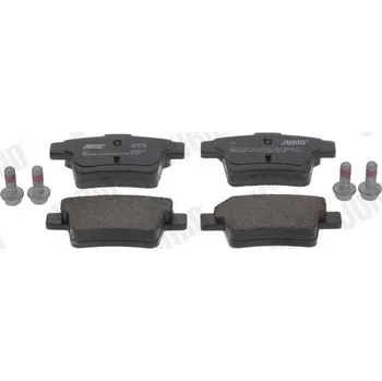 Brzdová destička Sada brzdových destiček, kotoučová brzda JURID 573218J