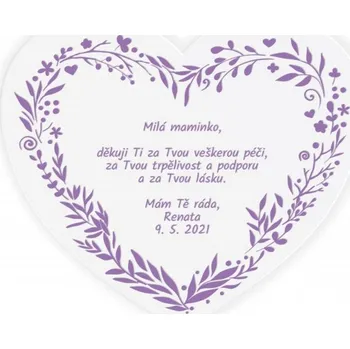 Svatební dekorace Poděkování věnec - oběma rodičům