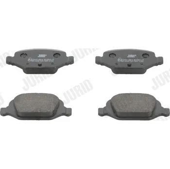 Brzdová destička Sada brzdových destiček, kotoučová brzda JURID 573019J
