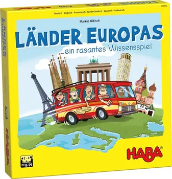Desková hra HABA Země Evropy